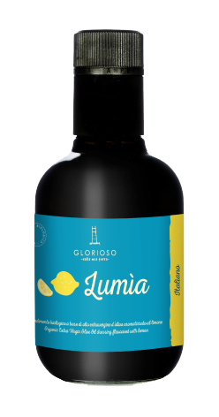 250ml Olio di Oliva Extra Vergine Biologico mit Bio-Zitronen-Extrakt, vegan