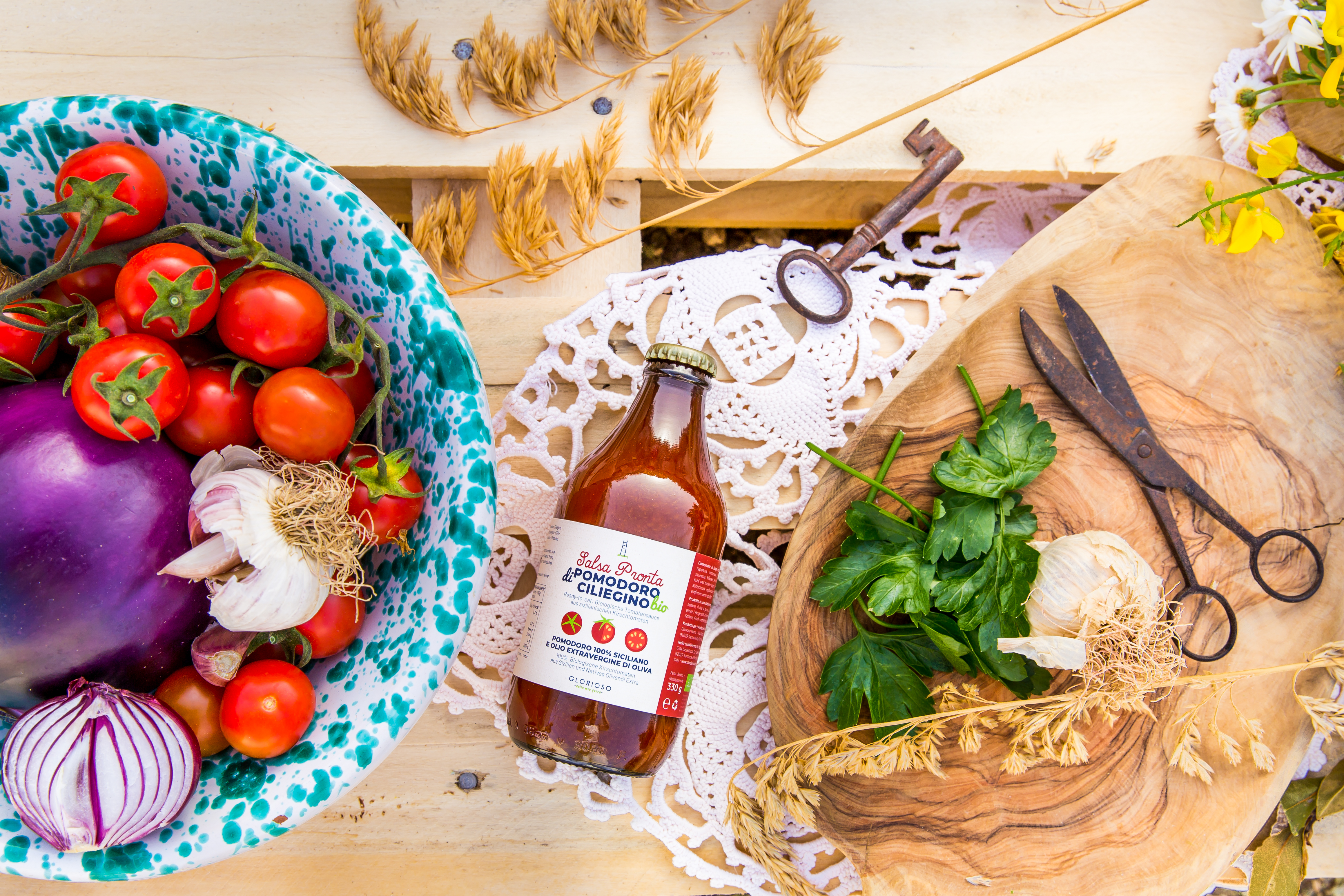 Salsa Pronta di Pomodoro Ciliegino bio, vegan